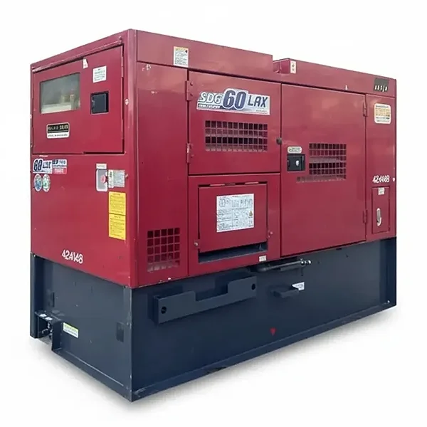 دیزل ژنراتور ایسوزو ۶۰ کاوا مدل BJ-4JJ1XYGD-04 کوپله شده با ژنراتور Hokuetsu Industries سوپر سایلنت