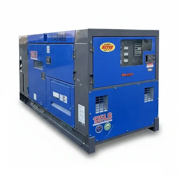 دیزل ژنراتور ایسوزو ۱۰۰ کاوا مدل DD-6BG1TRD-05 کوپله شده با ژنراتور Denyo DB-11011