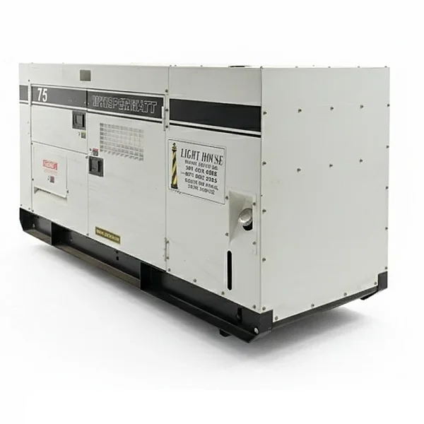 دیزل ژنراتور ایسوزو ۶۵ کاوا مدل A-6BG1 کوپله شده با ژنراتور Denyo DB-0831I