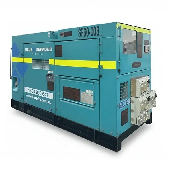 دیزل ژنراتور ایسوزو ۵۰ کاوا مدل BB-4BG1TRD-07 کوپله شده با ژنراتور Denyo DH-0640I