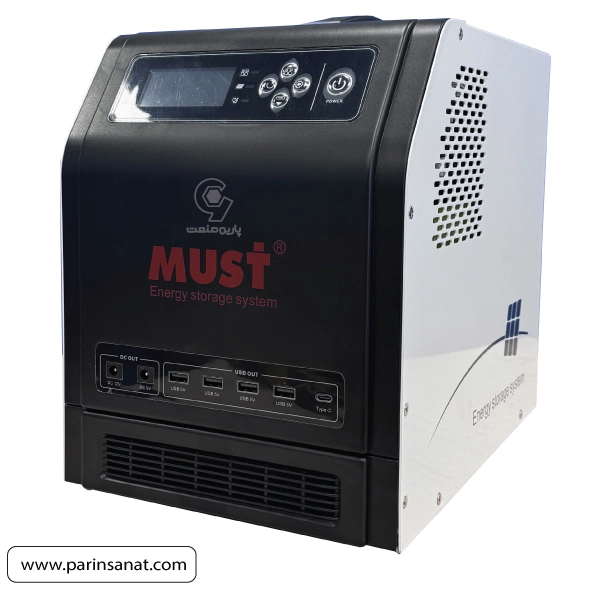 پاور استیشنMUST با 1280 وات ساعت 12.8 وات HBP15-1012