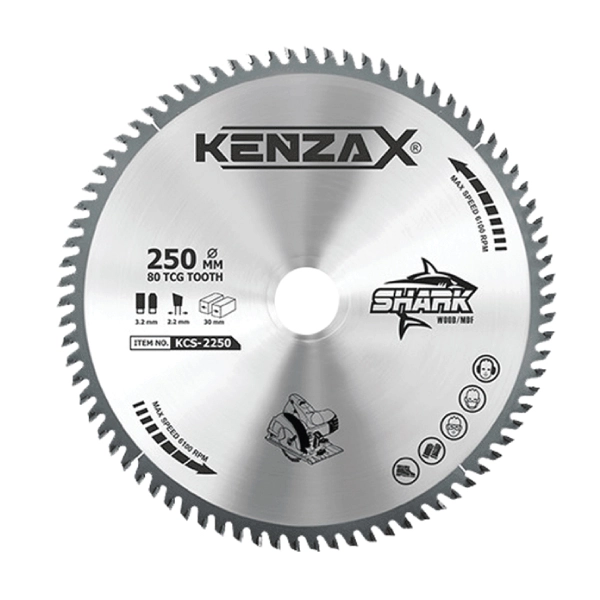 تیغ اره الماسه کنزاکس MDF بر 250 میلی متر مدل KCS-2250