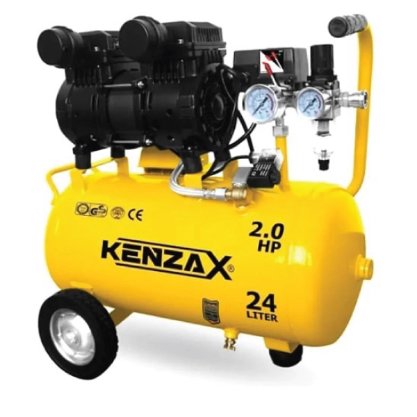كمپرسور باد سايلنت کنزاکس 24 ليتري 2 اسب بخار مدل KSC-5425