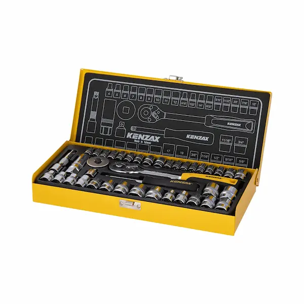 جعبه بکس 40 پارچهه کنزاکس 1/4 و 3/8 اینچ مدل 9440