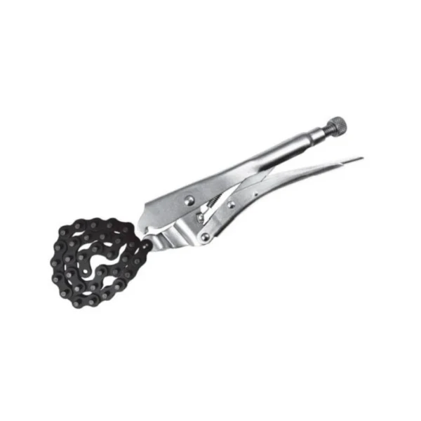 انبر قفلی فیلتر باز کن زنجیری کنزاکس ۹ اینچ تایوان مدل 9109 بدنه کروم مولیبدن