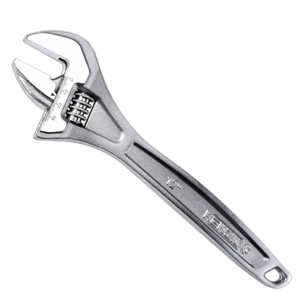 آچار فرانسه کنزاکس ۱۲ اینچ مدل KAW-112 بدنه کروم وانادیوم