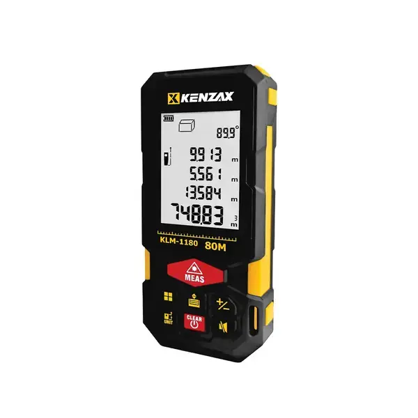 متر لیزری 80 متری با قابلیت شارژ باتری مدل KLM-1180
