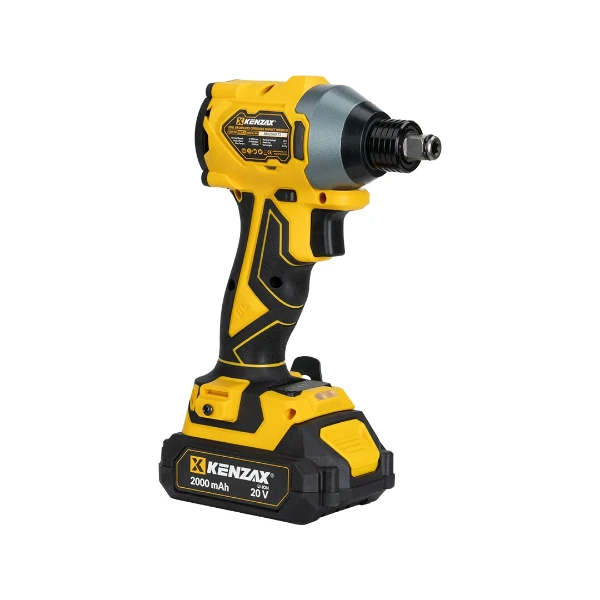 بکس شارژی کنزاکس ۱/۲ اینچ ۴۰۰ نیوتن‌متر مدل 8802 دو باتری دوکاره