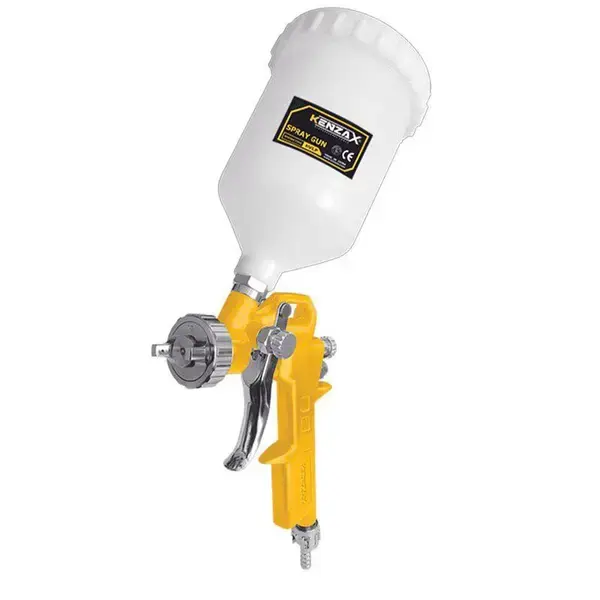 پیستوله رنگ‌پاش بادی کنزاکس مخزن رو HVLP مدل KSG-990