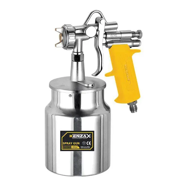 پیستوله رنگ‌پاش بادی کنزاکس مخزن زیر HVLP مدل KSG-G70