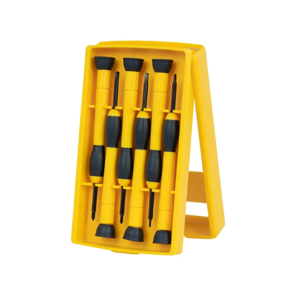 ست پیچ گوشتی ساعتی کنزاکس 6 عددی مدل 9280 تایوان کروم وانادیوم