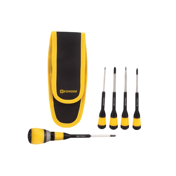 ست پیچ گوشتی جغجغه‌ای کنزاکس 6 عددی مدل KRS-106 تایوان