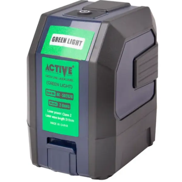 تراز لیزری دو خط سبز اکتیو مدل AC-50282G
