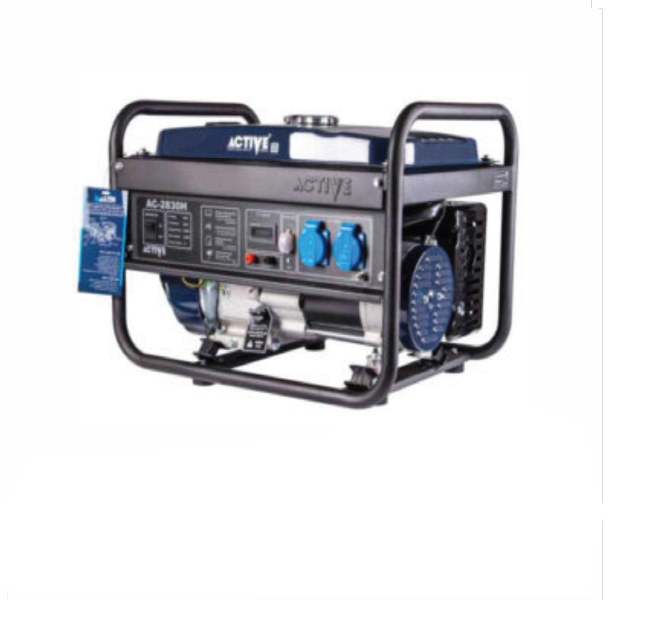 موتور برق بنزینی اکتیو 6.5 کیلووات مدل AC-2865HN استارتی