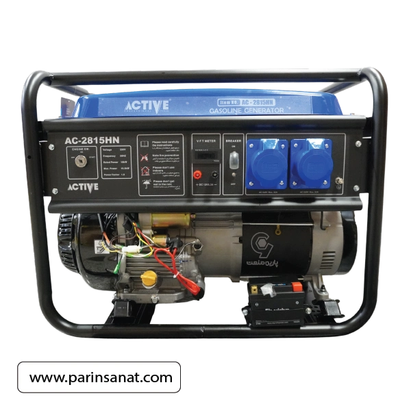 موتور برق بنزینی اکتیو 10.5 کیلووات مدل AC-2815HN استارتی