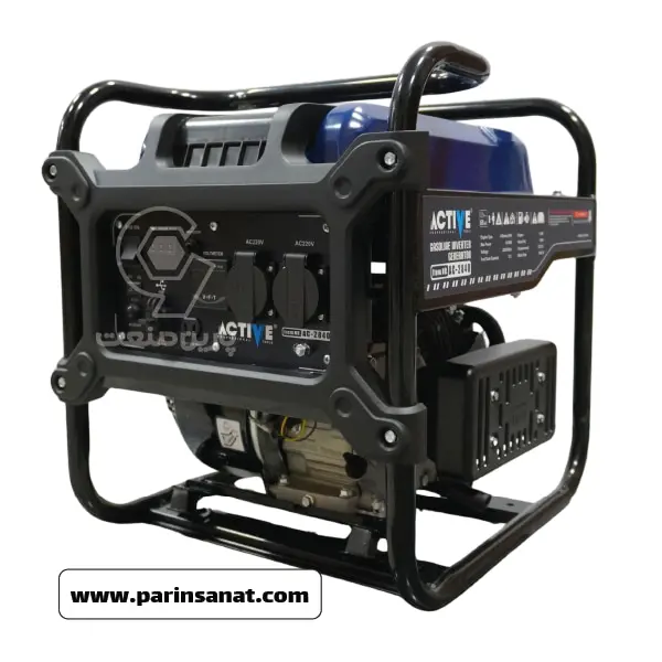 موتور برق اکتیو 4 کیلووات +AVR مدل AC-2840 هندلی