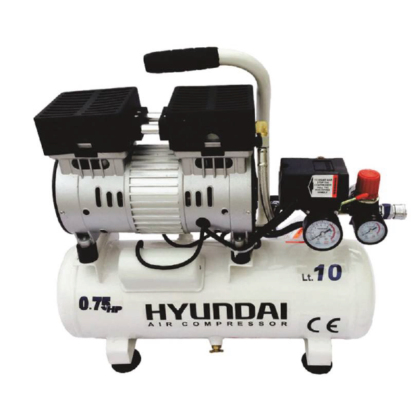 کمپرسور باد پیستونی سایلنت هیوندای مدل AC-1075