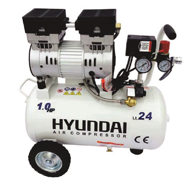 کمپرسور باد پیستونی سایلنت هیوندای مدل 1024-AC