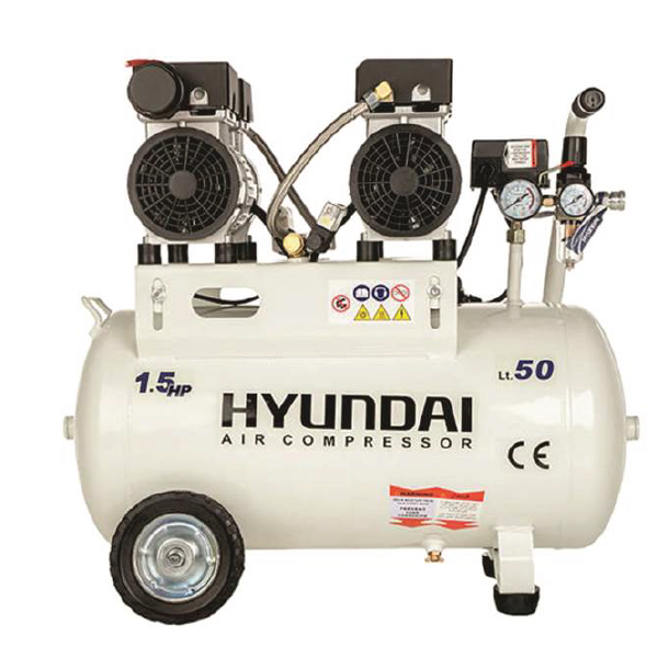 کمپرسور باد پیستونی سایلنت هیوندای مدل 1550-AC