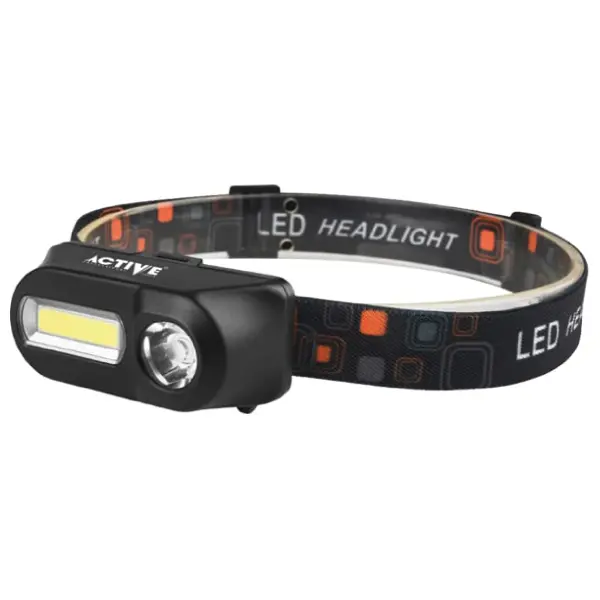 چراغ پیشانی شارژی اکتیو 80 لومن مدل AC-6920HL