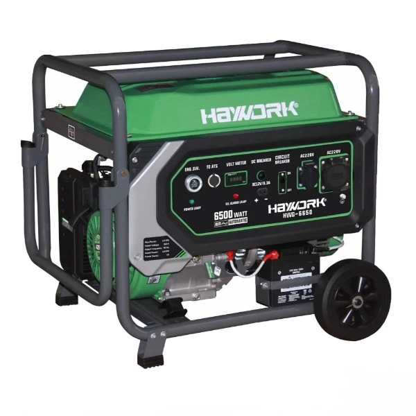 موتور برق بنزینی های‌ورک ۶.۵ کیلووات مدل HWG-6650 استارتی