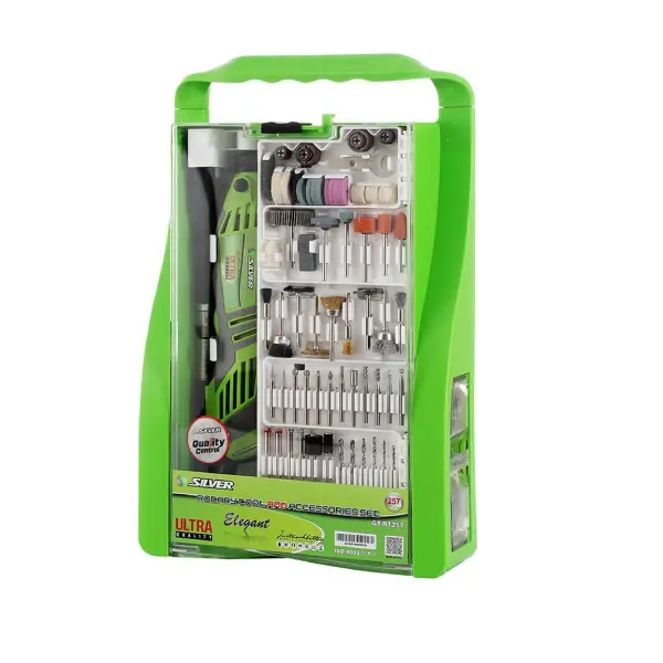 مجموعه فرز انگشتی سیلور 257 عددی مدل GT-RT257