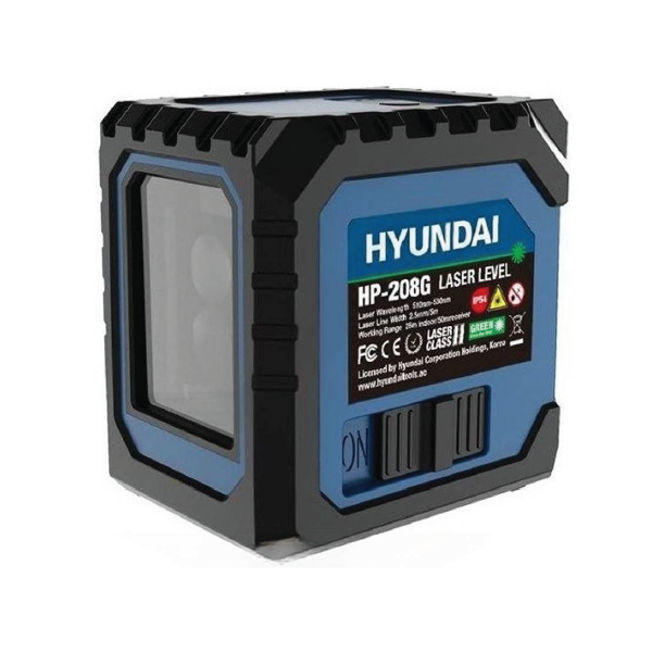 تراز لیزری شارژی نور سبز هیوندای مدل HP-208G