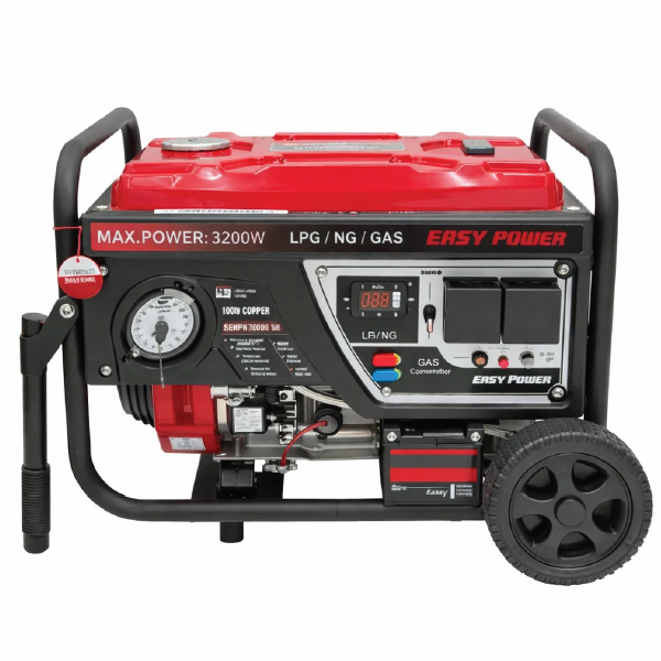 موتور برق سه گانه سوز ایزی پاور 3.2 کیلووات مدل KM7500GSE2 ریموت دار