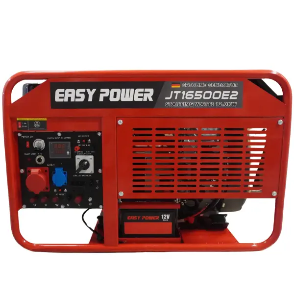 موتور برق ایزی پاور 12 کیلووات مدل JT16500E2 تک فاز سه فاز ریموت استارت
