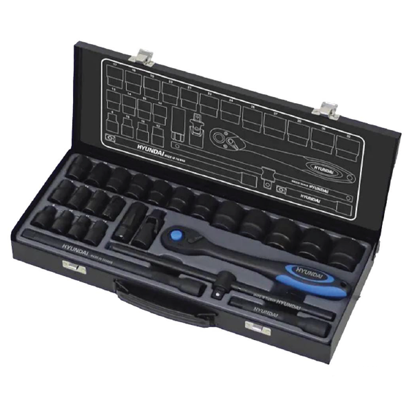 جعبه بکس هیوندای 1.2 اینچ 26 پارچه فشار قوی مدل HT-9126