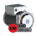 ژنراتور مکالته 130 کاوا سه فاز مدل ECP34-2S/4C