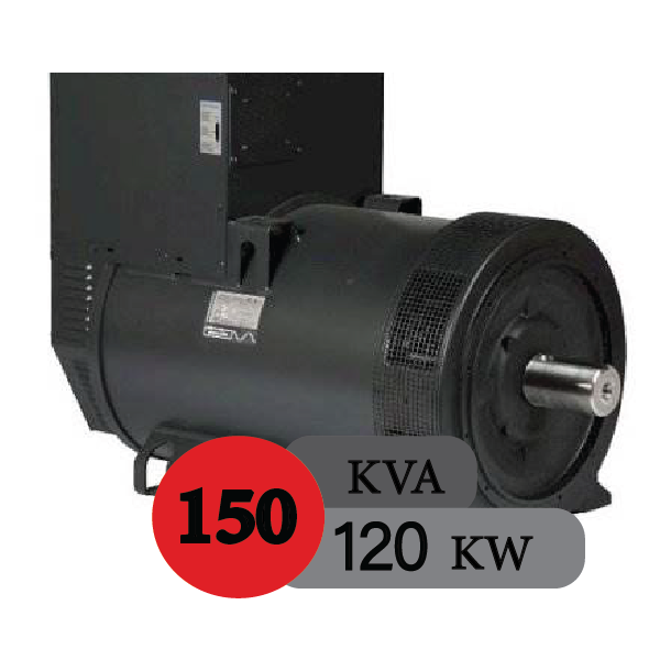 ژنراتور مکالته 150 کاوا سه فاز مدل ECP34-1L/4C