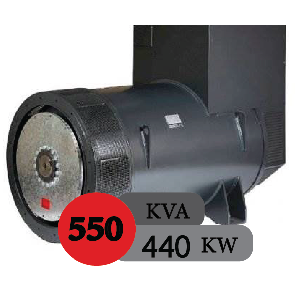 ژنراتور مکالته 550 کاوا سه فاز مدلECO40-1L/4