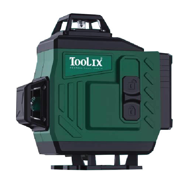 تراز لیزری شارژی 4D تولیکس 360 درجه 16 خط نور سبز مدل TX-7104SE