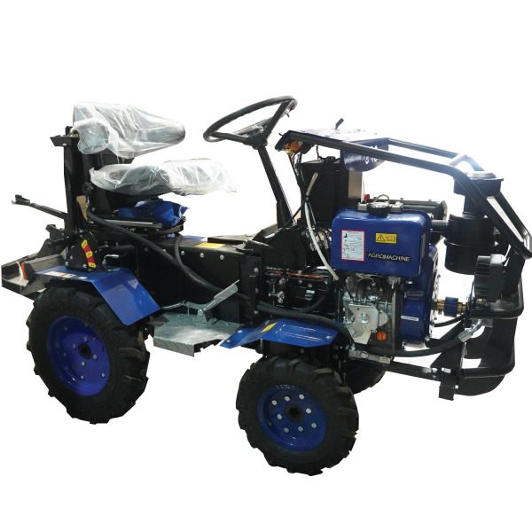 تیلر کولتیواتور چهار چرخ آگرو ۱۲ اسب بخار فول هیدرولیک مدل AG001-4WD استارتی هندلی