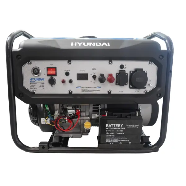 موتور برق بنزینی اینورتر هیوندای 10 کیلووات مدل HG1055