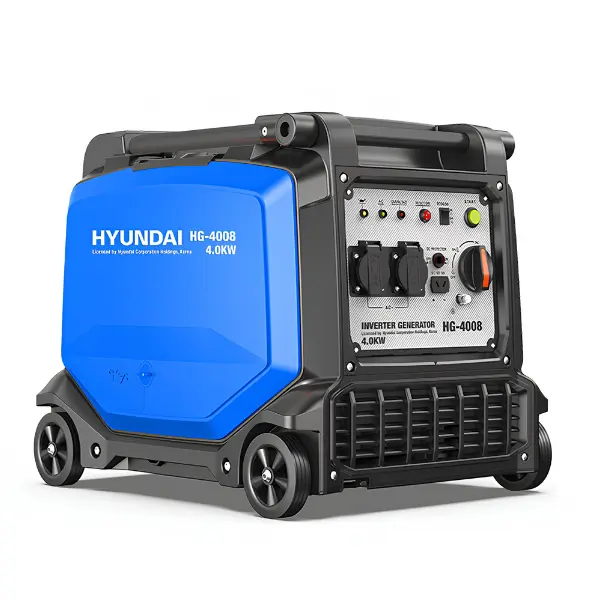 موتور برق اینورتر بنزینی هیوندای ۴ کیلووات مدل HG-4008 تک فاز