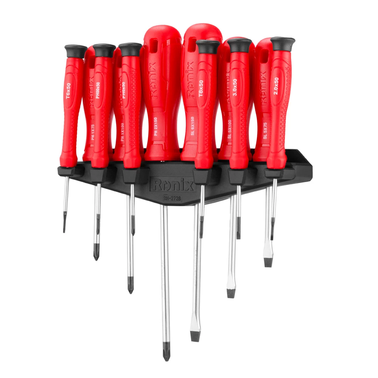 ست پیچ‌گوشتی ساعتی ۱۲ عددی رونیکس مدل RH-2728