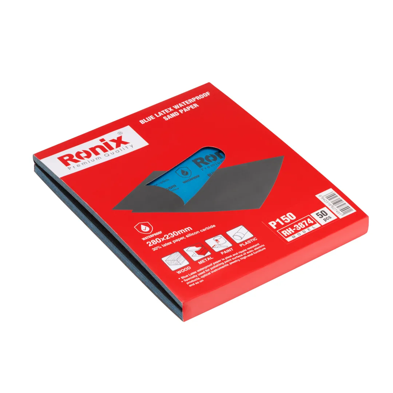 سنباده پوساب آب‌ساب P150 رونیکس مدل RH-3874