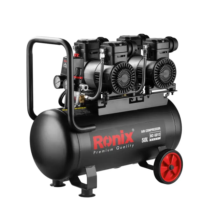 کمپرسور ۴ سیلندر ۵۰ لیتری بی‌صدا رونیکس مدل RC-5013