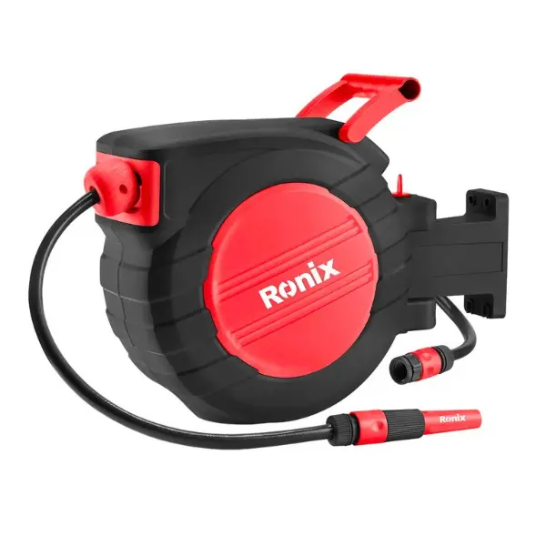 شلنگ جمع کن رونیکس اتوماتیک آب 20 متر 1/2 اینچ مدل RH-6132