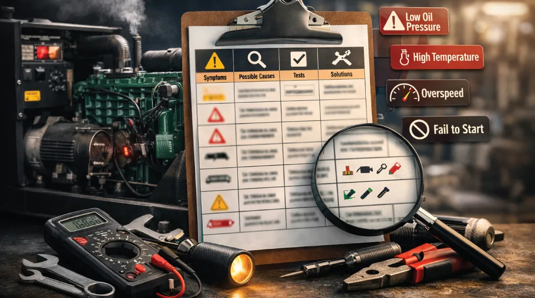 چگونه از روی کد خطا (Alarm/Fault) در کنترل پنل عیب یابی کنیم؟