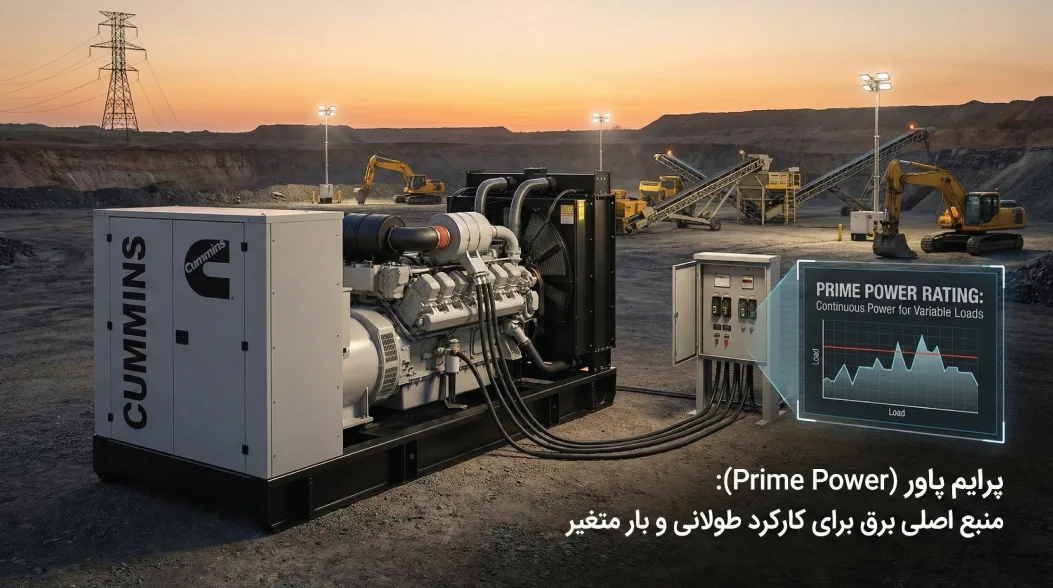 پرایم پاور (Prime Power) در دیزل ژنراتور کامینز چیست؟