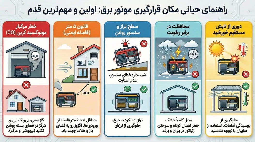 مکان قرارگیری؛ اولین و حیاتی&zwnj;ترین قدم