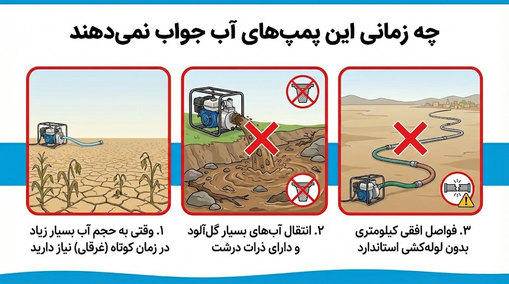 چه زمانی این پمپ&zwnj;ها جواب نمی&zwnj;دهند؟ 